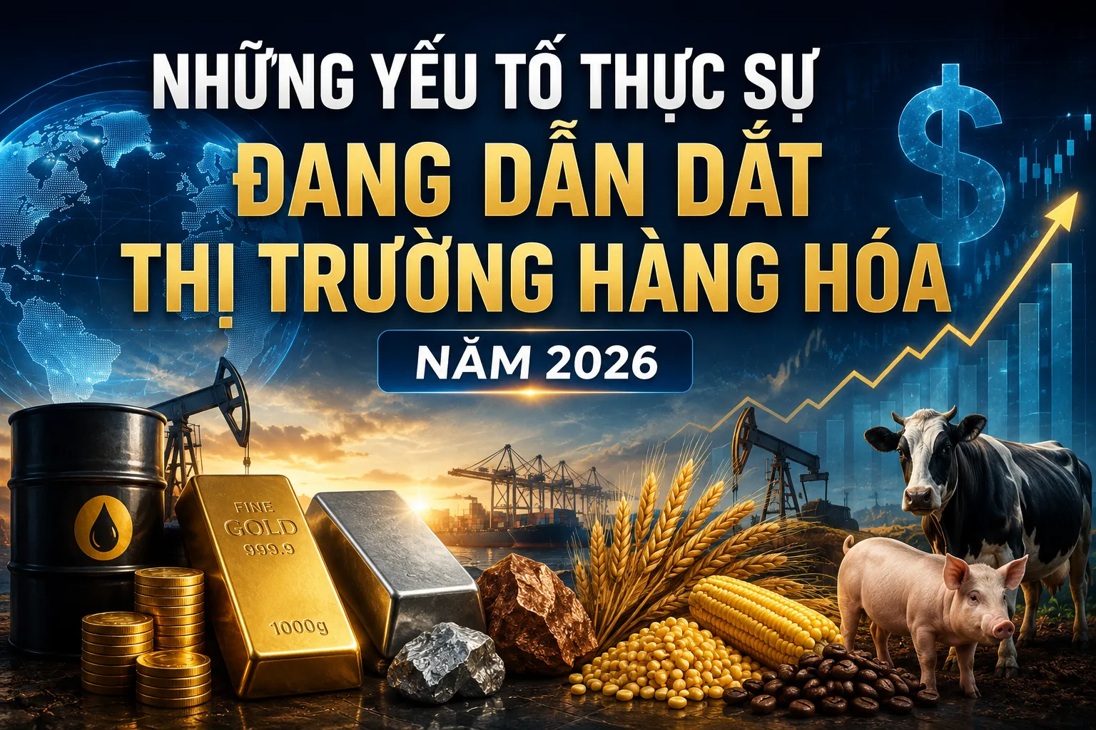 NHỮNG YẾU TỐ THỰC SỰ ĐANG DẪN DẮT THỊ TRƯỜNG HÀNG HÓA NĂM 2026